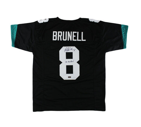 Mark Brunell Signed Jacksonville Custom Black Jersey w/3xPro Bowl