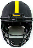 Joe Greene Signed Steelers Authentic Eclipse Speed FS Helmet HOF-Beckett W*Silvr