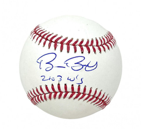 Bruce Bochy Signed Rawlings Baseball (JSA) 3xWorld Series Champion / S.F. Giants