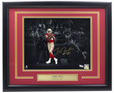 Jerry Rice Signed Framed 11x14 San Francisco 49ers Photo Fanatics