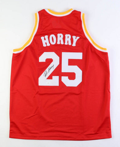 Robert Horry Signed Houston Rockets Jersey (JSA COA) 7xNBA Champion / Forward