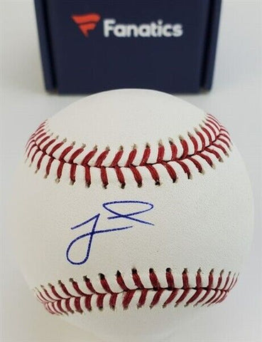 Jeff McNeil Signed ML Baseball Fanatics & MLB Certified New York Mets 2xAll Star