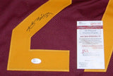 ANTONIO BROWN SIGNED AUTOGRAPHED CENTRAL MICHIGAN CHIPPEWAS #27 JERSEY JSA