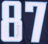 Kevin Dyson Signed Tennessee Titans Music City Miracle Jersey (JSA COA)