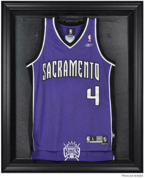 Sacramento Kings Black Framed Team Logo Jersey Display Case-Fanatics