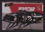 Dale Earnhardt Sr. Signed NASCAR 8x13.5 Custom Framed Card Display (JSA COA)