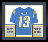 FRMD Keenan Allen Los Angeles Chargers Signed Powder Blue Nike Limited Jersey