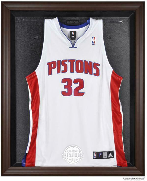 Detroit Pistons (2005-2017) Brown Framed Jersey Display Case - Fanatics