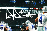 Dak Prescott Autographed Dallas Cowboys 8x10 vs. Eagles Photo-Beckett W Hologram