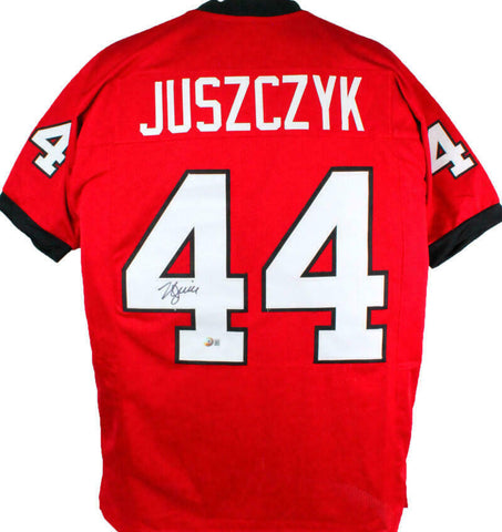 Kyle Juszczyk Autographed College Style Jersey- Beckett W Hologram *Black
