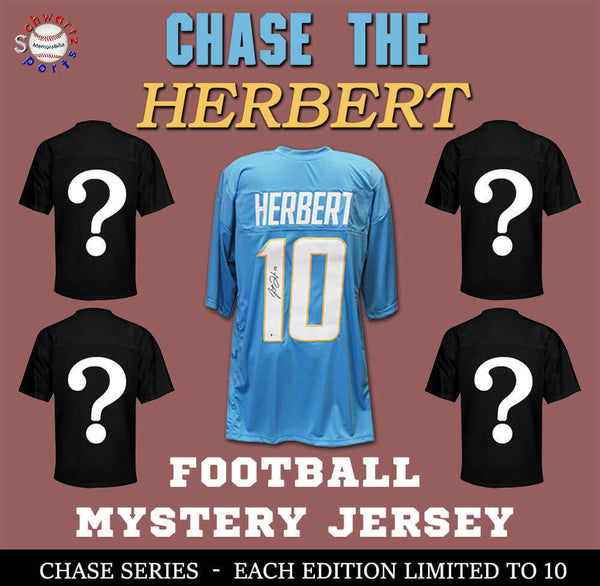 Chase Series 1 Signed Football Jersey Mystery - CHASE THE JUSTIN HERBERT