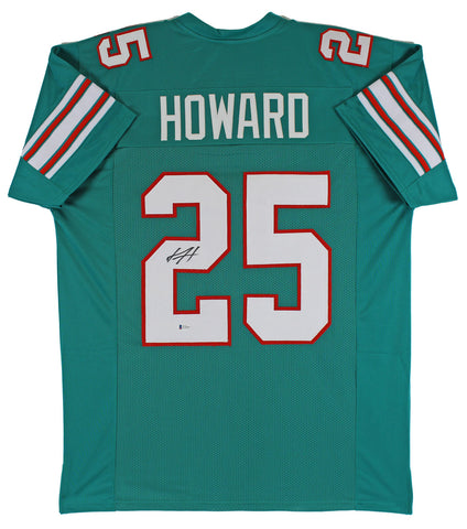 Xavien Howard Authentic Signed Teal Pro Style Jersey Autographed BAS Witnessed