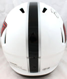 Barry Sanders Autographed Oklahoma State F/S Speed Helmet-Beckett Hologram *Blk