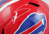 Stefon Diggs Autographed Buffalo Bills 87-01 F/S Speed Helmet-Beckett W Hologram