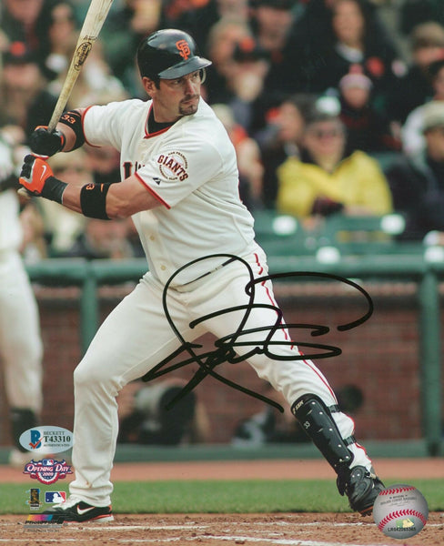 Giants Aaron Rowand Authentic Signed 8x10 Photo Autographed BAS #T43310