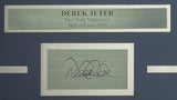 Derek Jeter Framed 8x10 Yankees The Flip Photo w/Laser Engraved Signature