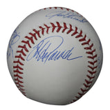 2009 New York Yankees Team Signed World Series Baseball 9 Sigs Steiner 33947
