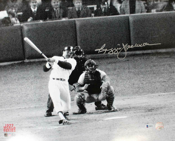 Reggie Jackson Autographed/Signed New York Yankees 16x20 Photo BAS 30487