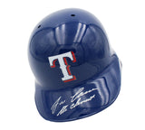 Jose Canseco Signed Texas Rangers Rawlings Current MLB Helmet w- "The Chemist"