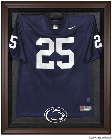 Penn State Nittany Lions Brown Framed Logo Jersey Display Case
