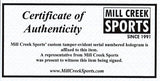 Steve Largent & Jim Zorn Autographed Seahawks Football (Smudged) MCS Holo 83902