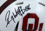 Roy Williams Autographed Oklahoma Sooners BTW Speed Mini Helmet W/CHOF-BAW Holo