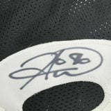 Autographed/Signed HINES WARD Pittsburgh Black Football Jersey JSA COA Auto