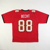 Anthony Becht Signed Tampa Bay Buccaneer Jersey (JSA COA) 1st Round Pick 2000 TE