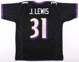 Jamal Lewis Signed Baltimore Ravens Jersey (JSA COA) Super Bowl Champion (XXXV)