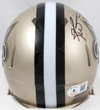 Ricky Williams Autographed New Orleans Saints Speed Mini Helmet-Beckett W Holo