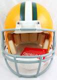 Davante Adams Autographed Green Bay Packers F/S 61-79 Authentic Helmet-BAW Holo