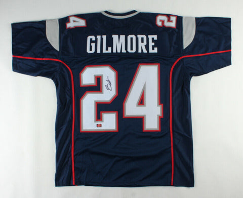 Stephon Gilmore Signed New England Patriot Jersey (YSMS COA) 3xPro Bowl DB