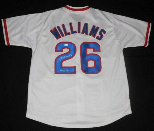 Billy Williams Signed Chicago Cubs Jersey HOF 1987(JSA COA) 1972