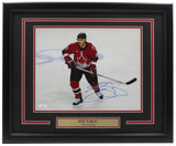 Joe Sakic Signed Framed Team Canada 11x14 Hockey Photo JSA