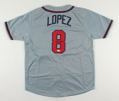 Javier Lopez Signed Atlanta Braves Jersey (JSA COA) 1995 World Series Champion