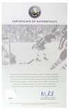 Bobby Orr Signed Boston Bruins 16x20 Flying Goal Hockey Photo GNR