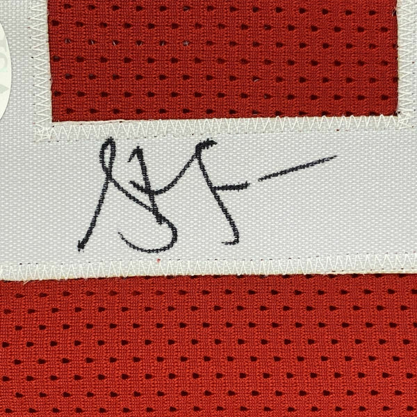 Steve Francis Autographed Houston Custom Blue Basketball Jersey - JSA COA