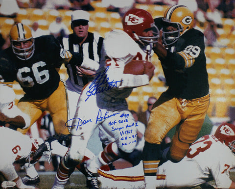 Dave Robinson & Mike Garrett Autographed 16x20 Photo Super Bowl 1 JSA 33476