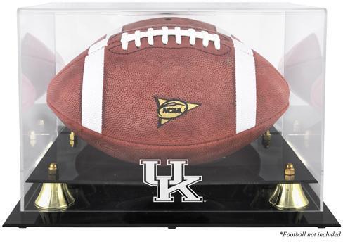 Kentucky Wildcats Golden Classic Logo Football Display Case