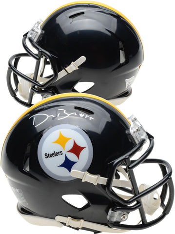 Devin Bush Pittsburgh Steelers Signed Riddell Speed Mini Helmet