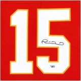 Patrick Mahomes Kansas City Chiefs SM Deluxe FRMD Signed Red Nike Limited Jersey