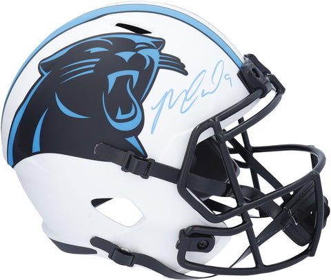 Matt Corral Panthers Signed Riddell Lunar Eclipse Alternate Speed Helmet