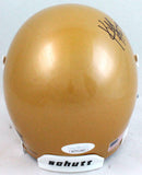 Kyren Williams Autographed Notre Dame Schutt Mini Helmet-JSA W *Black
