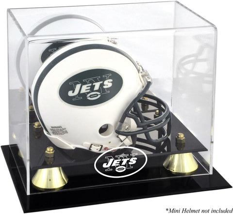 New York Jets Mini Helmet Display Case - Fanatics