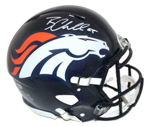 Bradley Chubb Autographed/Signed Denver Broncos Authentic Speed Helmet BAS 24814