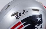Randy Moss Autographed Patriots Speed Mini Helmet-Beckett W Hologram *Black