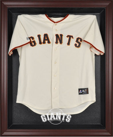 Giants Mahogany Framed Logo Jersey Display Case-Fanatics Authentic