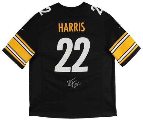 Steelers Najee Harris Authentic Signed Black Nike Jersey Autographed Fan COA