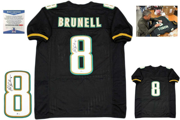 Mark Brunell Autographed SIGNED Jersey - Black - Beckett Authentic
