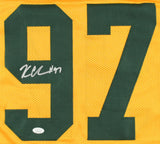 Kenny Clark Signed Packers Jersey (JSA COA) Green Bay 2016 1st Rd Pk Nose Tackle